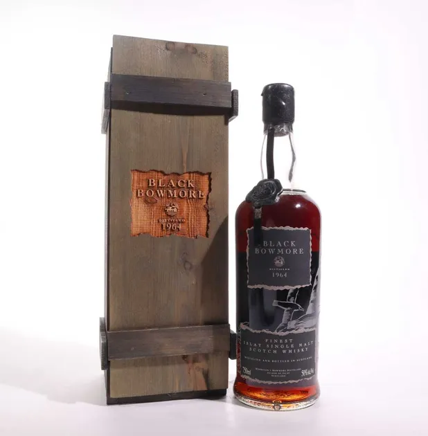 Black Bowmore 1964 Single Malt Scotch (1993, 1st Edition