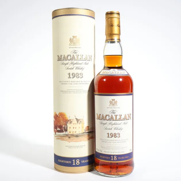 Macallan 18 Year 1983 Sherry Oak Single Malt Scotch | Unicorn Auctions