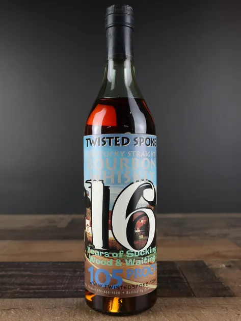 Twisted Spoke 16 Year 105 Proof Bourbon (Green Glass) | Unicorn