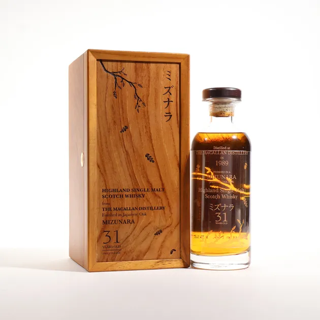Macallan 31 Year Mizunara Cask Highland Single Malt Scotch (700 ml