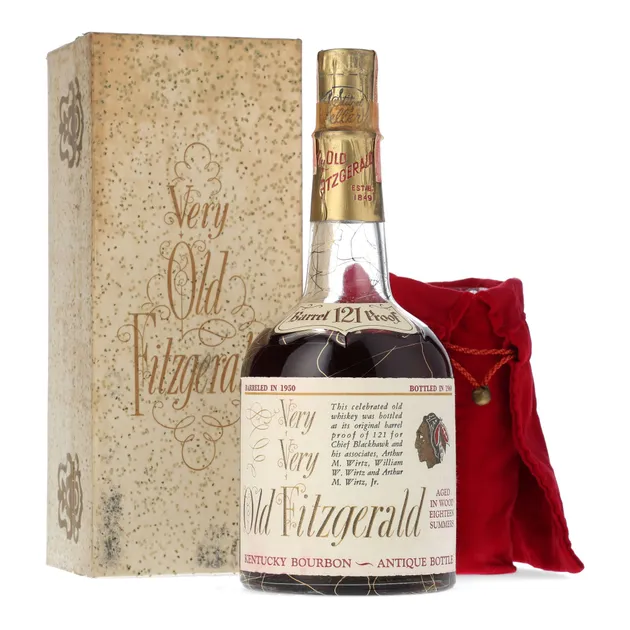 Very Very Old Fitzgerald 18 Year 'Blackhawk' 121 Proof Bourbon (4