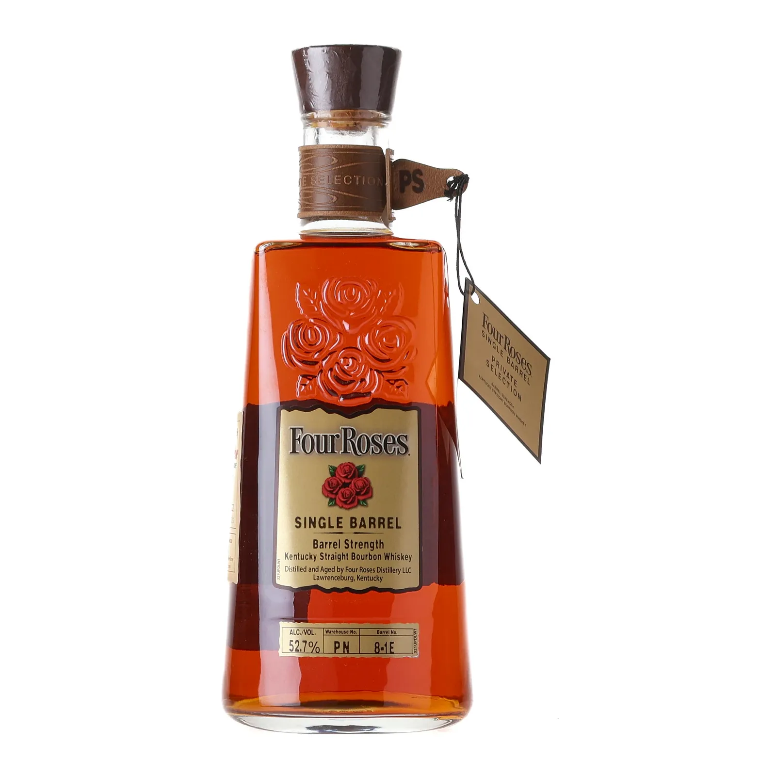 Four Roses Single Barrel Private Selection OESV 11 Year Old, Cask #8-1E, 2022, 52.7% whisky bottle