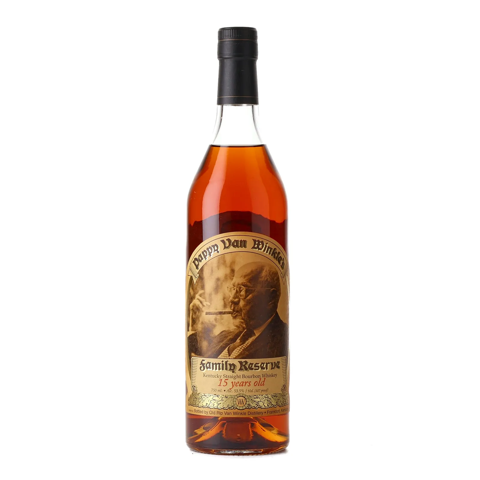 Pappy Van Winkle Family Reserve 15 Year Old, 2024, 53.5% whisky bottle