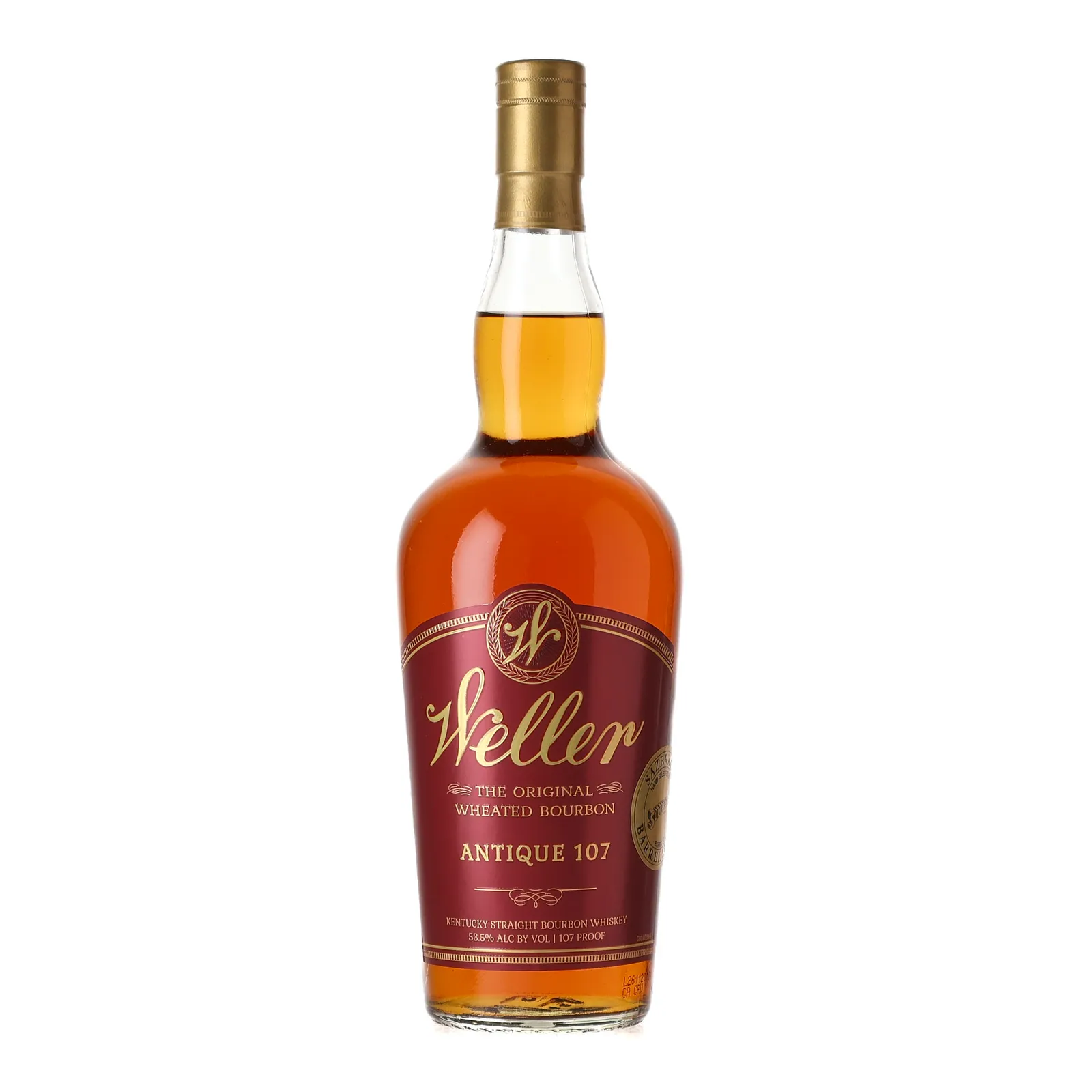Weller Antique 107 'Super Liquor' Private Barrel Selection, New Charred Oak Cask, 53.5% whisky bottle