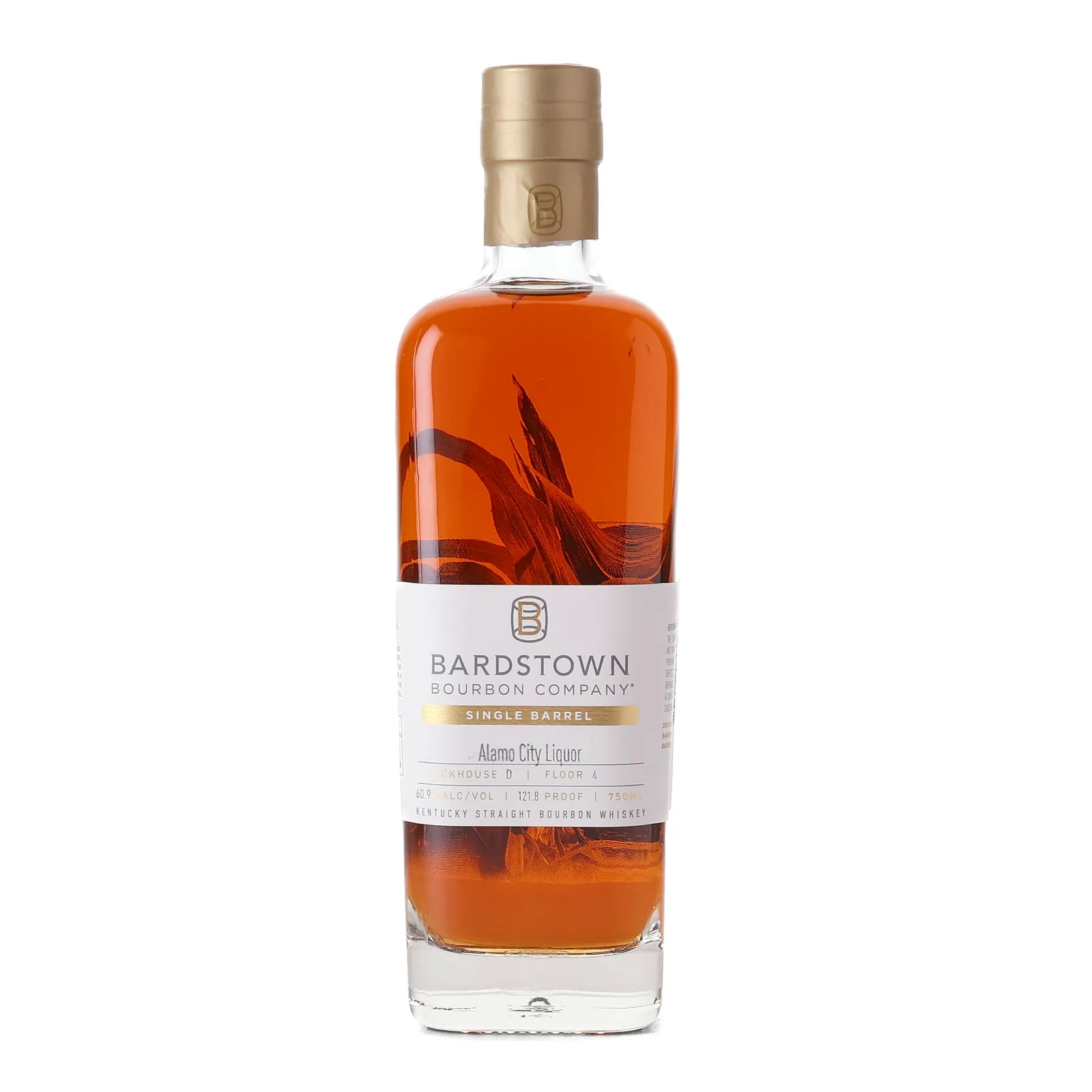 Bardstown Bourbon Company Alamo City Liquor Single Barrel 6 Year Old, New Charred Oak Cask, 60.9% whisky bottle