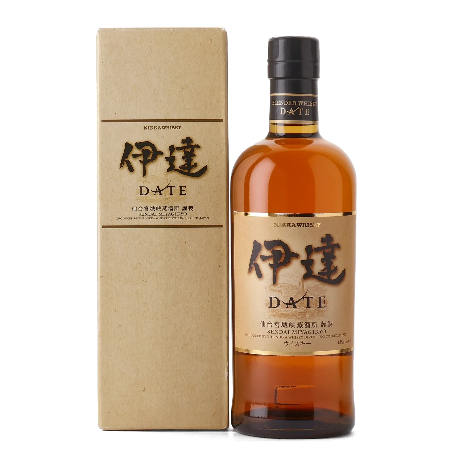 Nikka Date, Various Cask, 2022, 43% whisky bottle