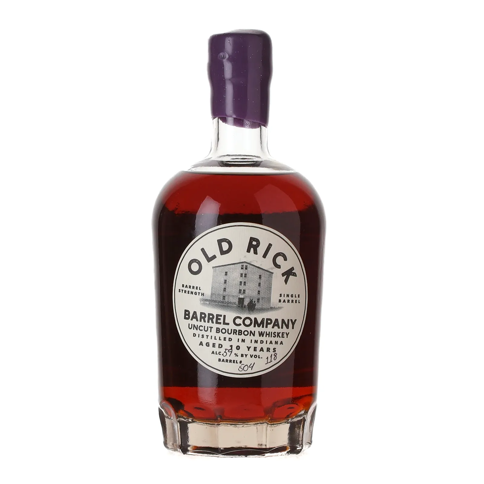 Barrel Company Old Ric Van Flair 10 Year Old, Cask #504, 59% whisky bottle