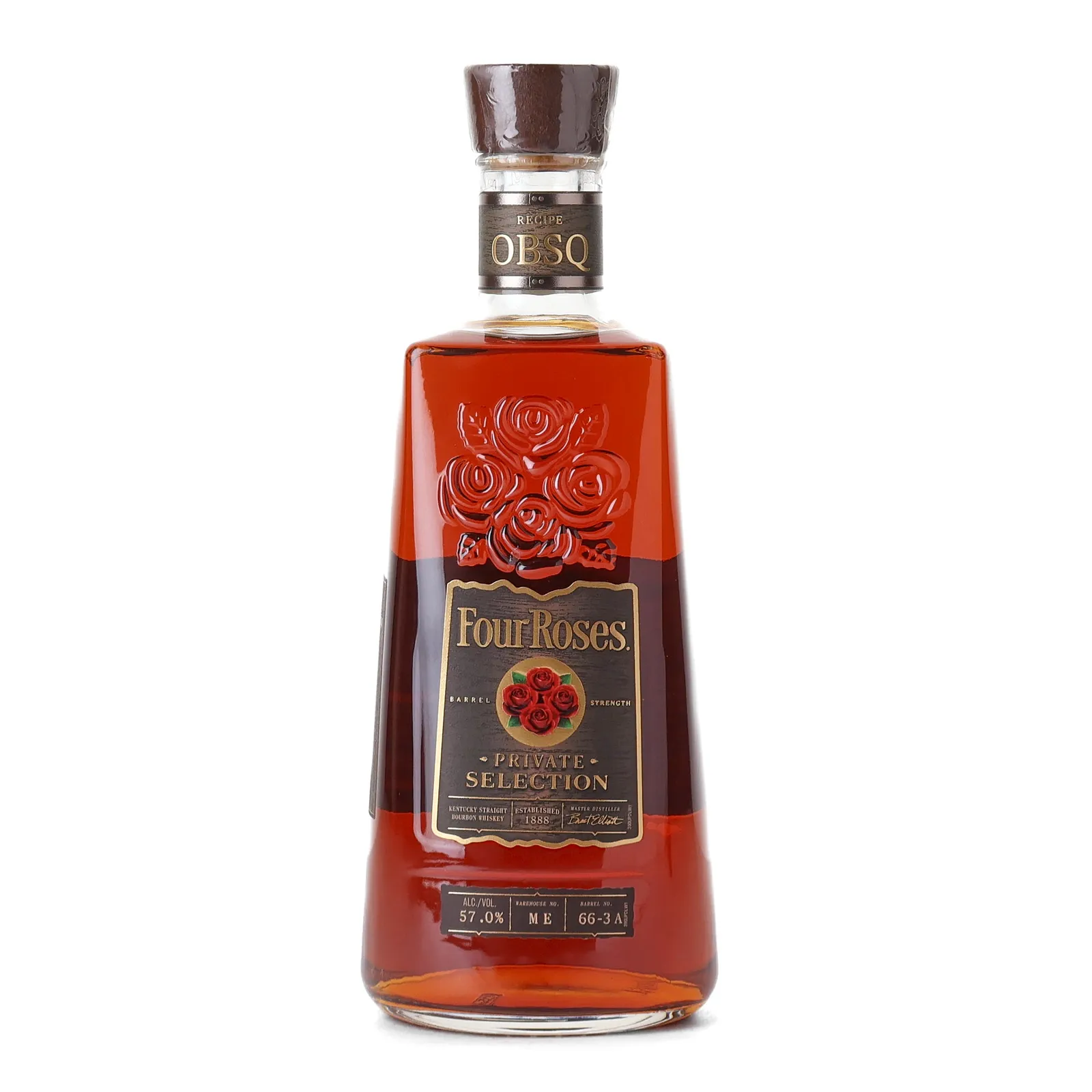 Four Roses Private Selection OBSQ Mother's Day 14 Year Old, 2026, 57% whisky bottle