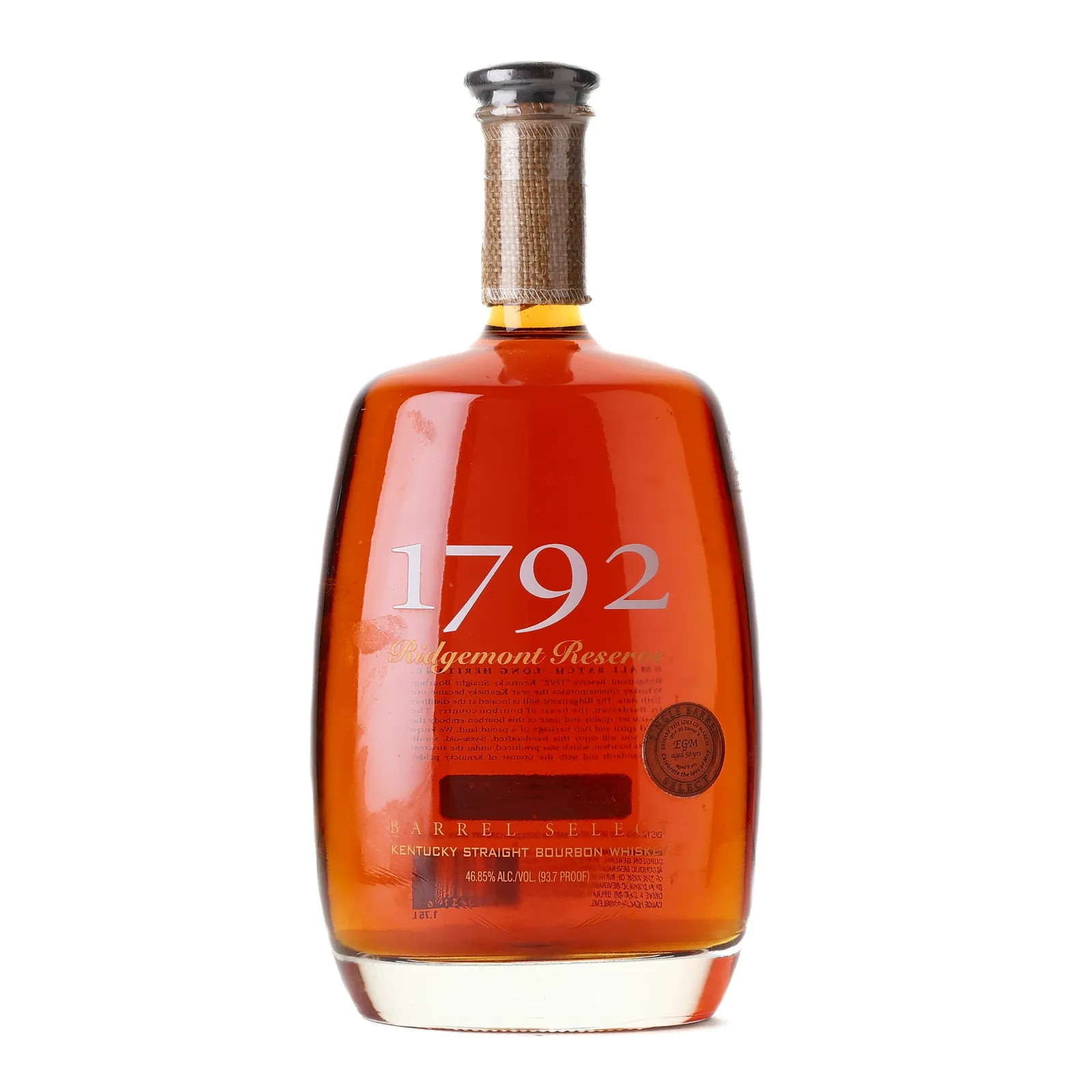 1792 Ridgemont Reserve Barrel Select 'Celebrate the Ides of May' 9 Year Old, Cask #9, 46.9% whisky bottle