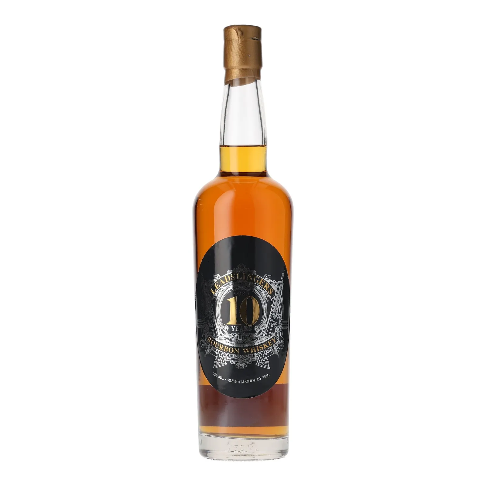 Leadslingers 10 Year Old, 58.5% whisky bottle