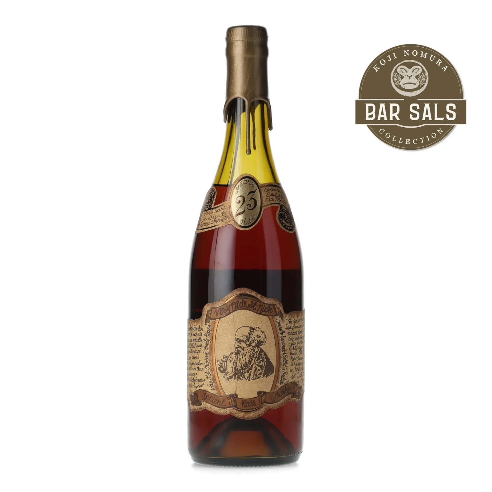 Very Olde St. Nick Ancient Estate 23 Year Old, Kentucky Bourbon Distillers, 40.6% whisky bottle