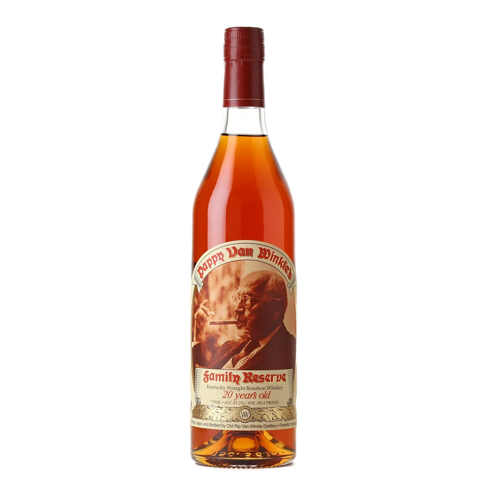 Pappy Van Winkle's Family Reserve 20 Year Old, New Charred American Oak Cask, 2016, 45.2% whisky bottle