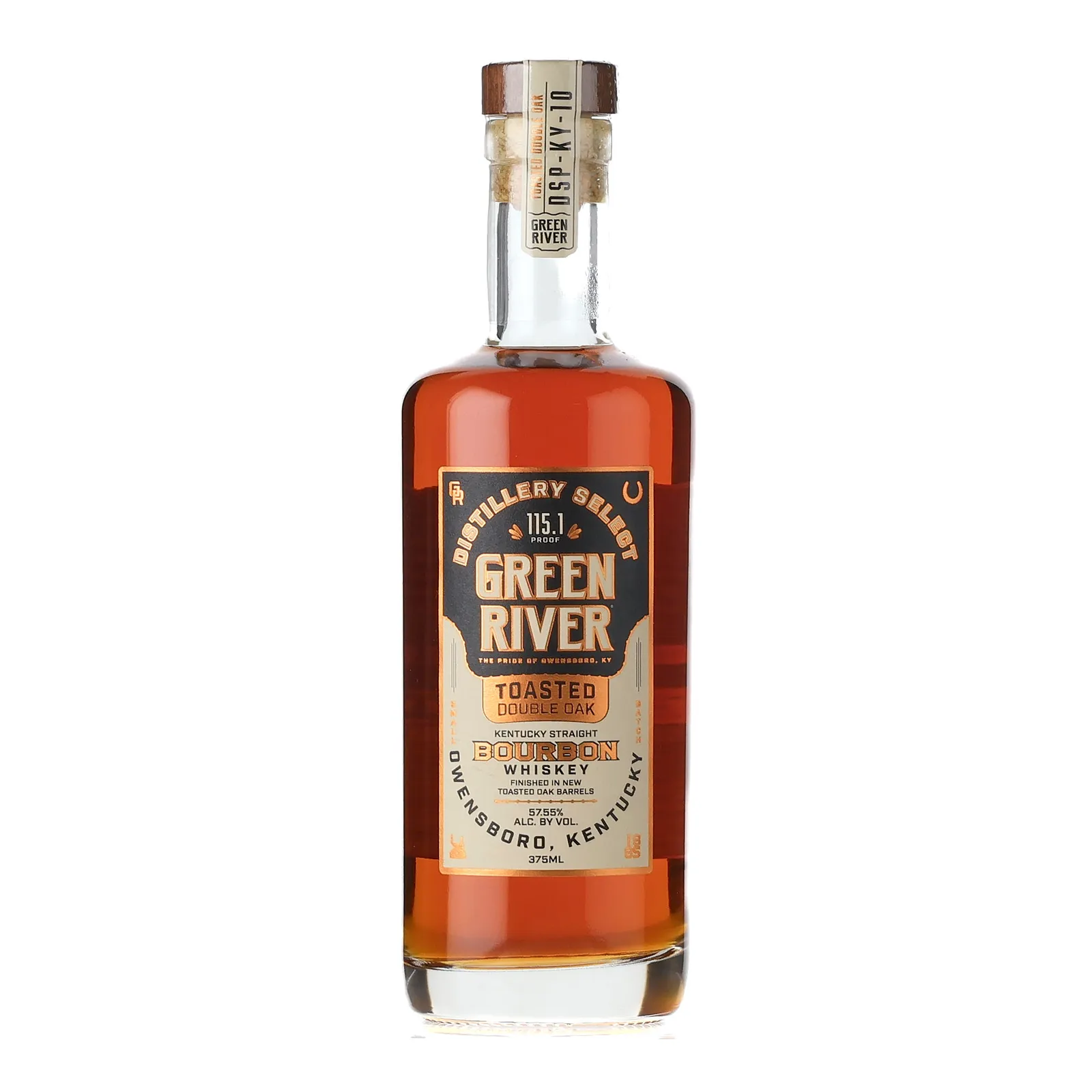 Green River Distillery Select Toasted Double Oak 8 Year Old, Toasted Oak Cask, Batch No. 001, 2026, 57.55% whisky bottle