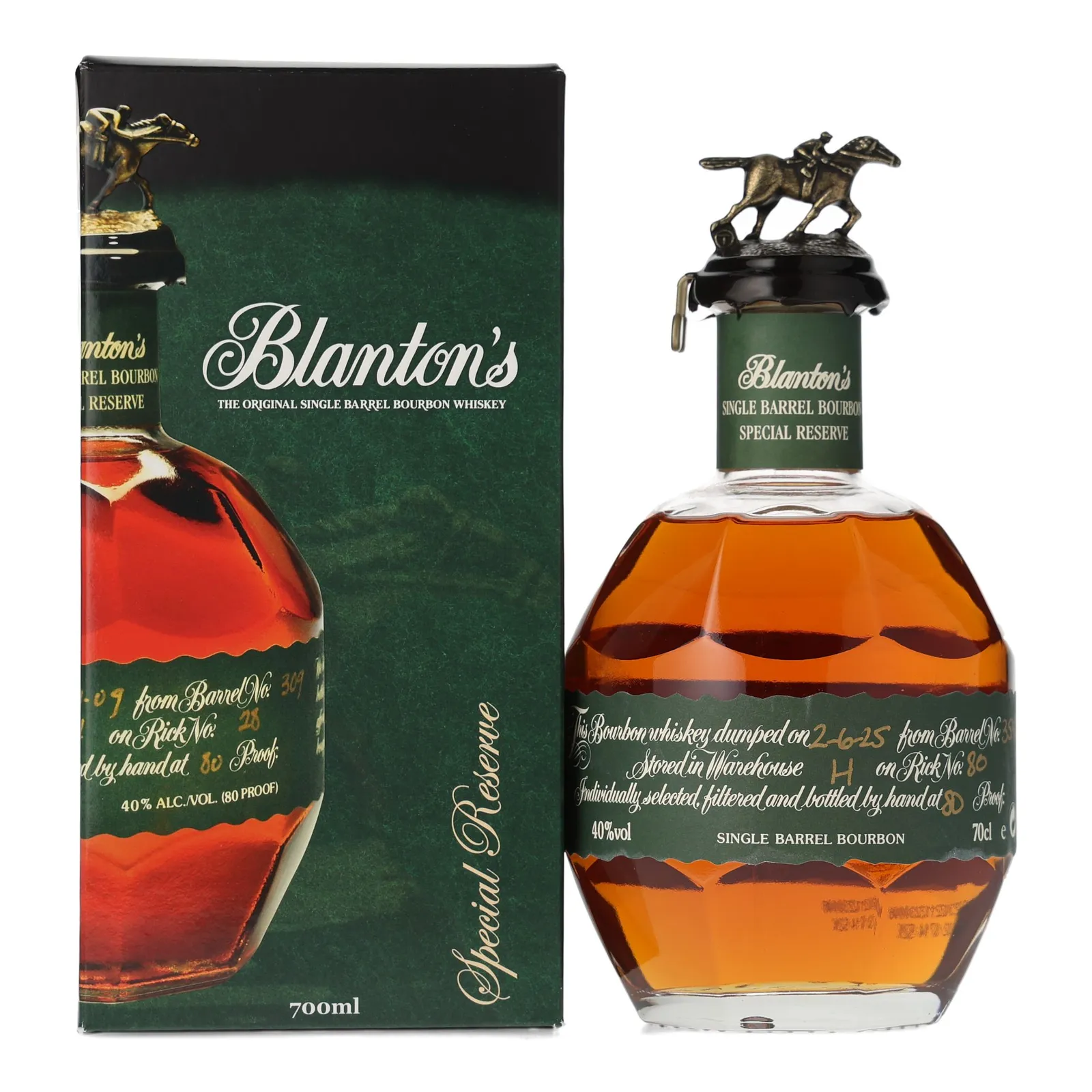 Blanton's Special Reserve, Cask #3542, 2025, 40% whisky bottle