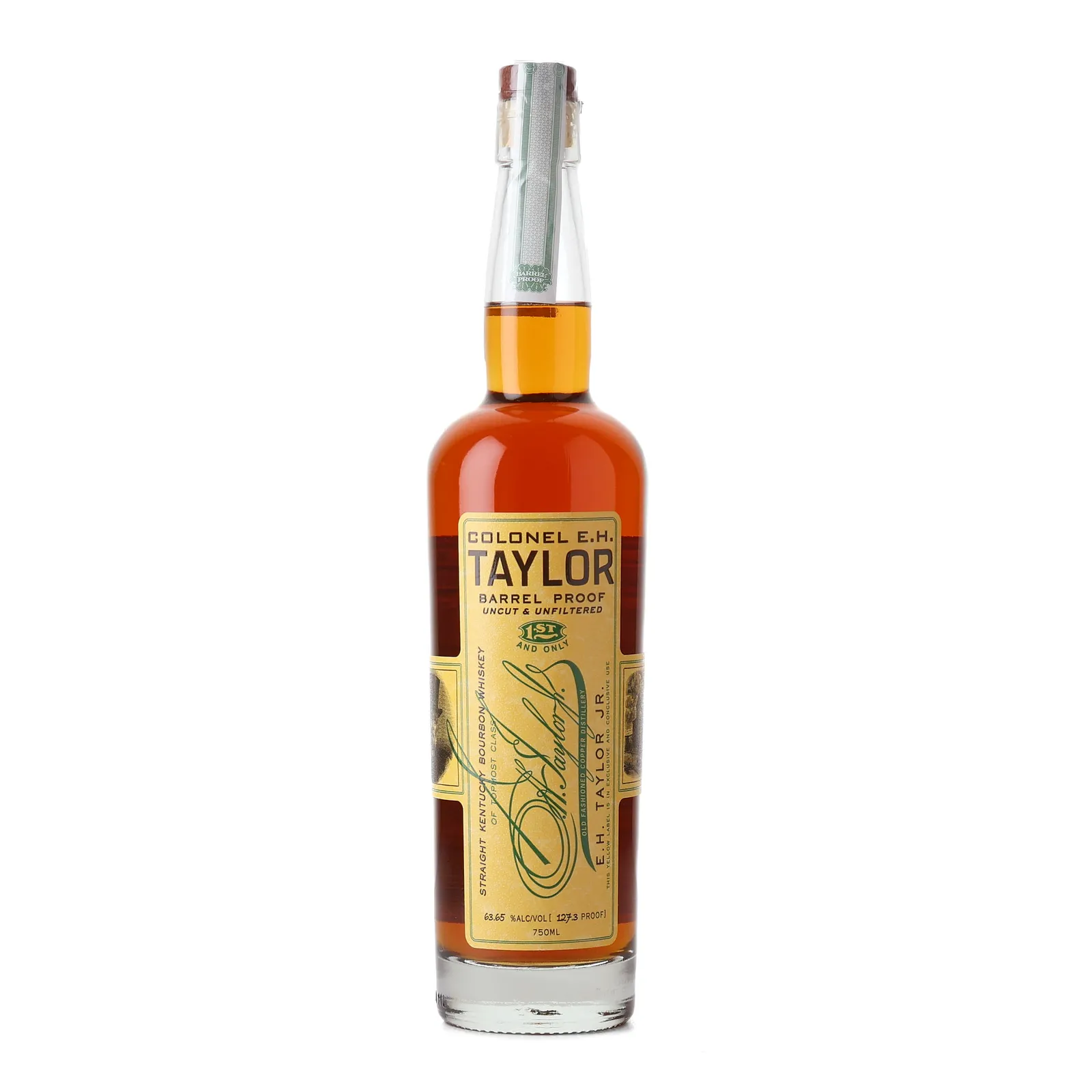 Colonel E.H. Taylor Barrel Proof Bourbon, Batch No. 13, 2024, 63.6% whisky bottle