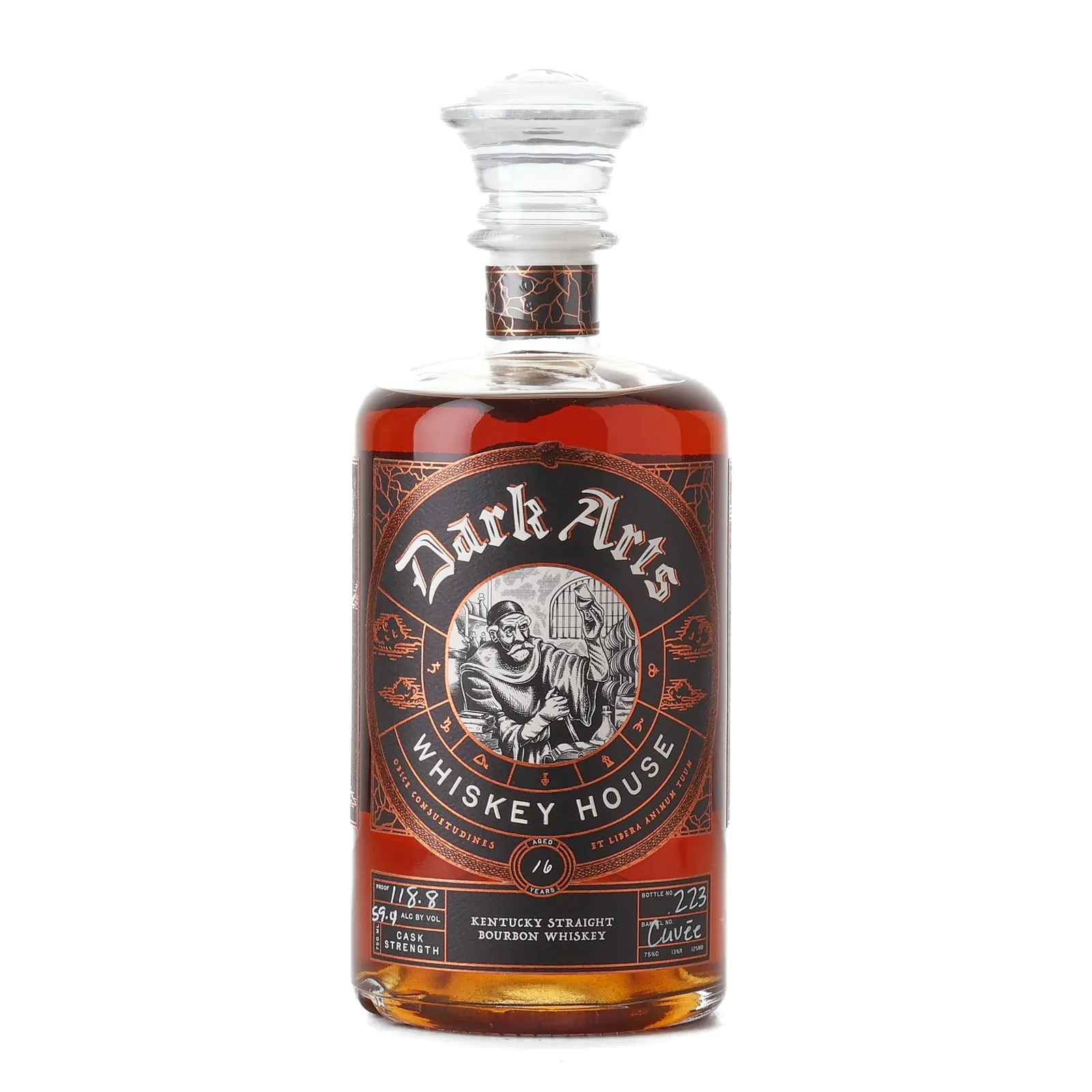Dark Arts Chief Alchemist's Reserve 16 Year Old, Cuvée, Dark Arts Whiskey House, 59.4% whisky bottle