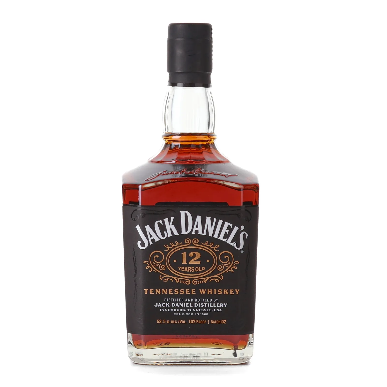 Jack Daniel's 12 Year Old, New American Oak Cask, 2023, 53.5% whisky bottle