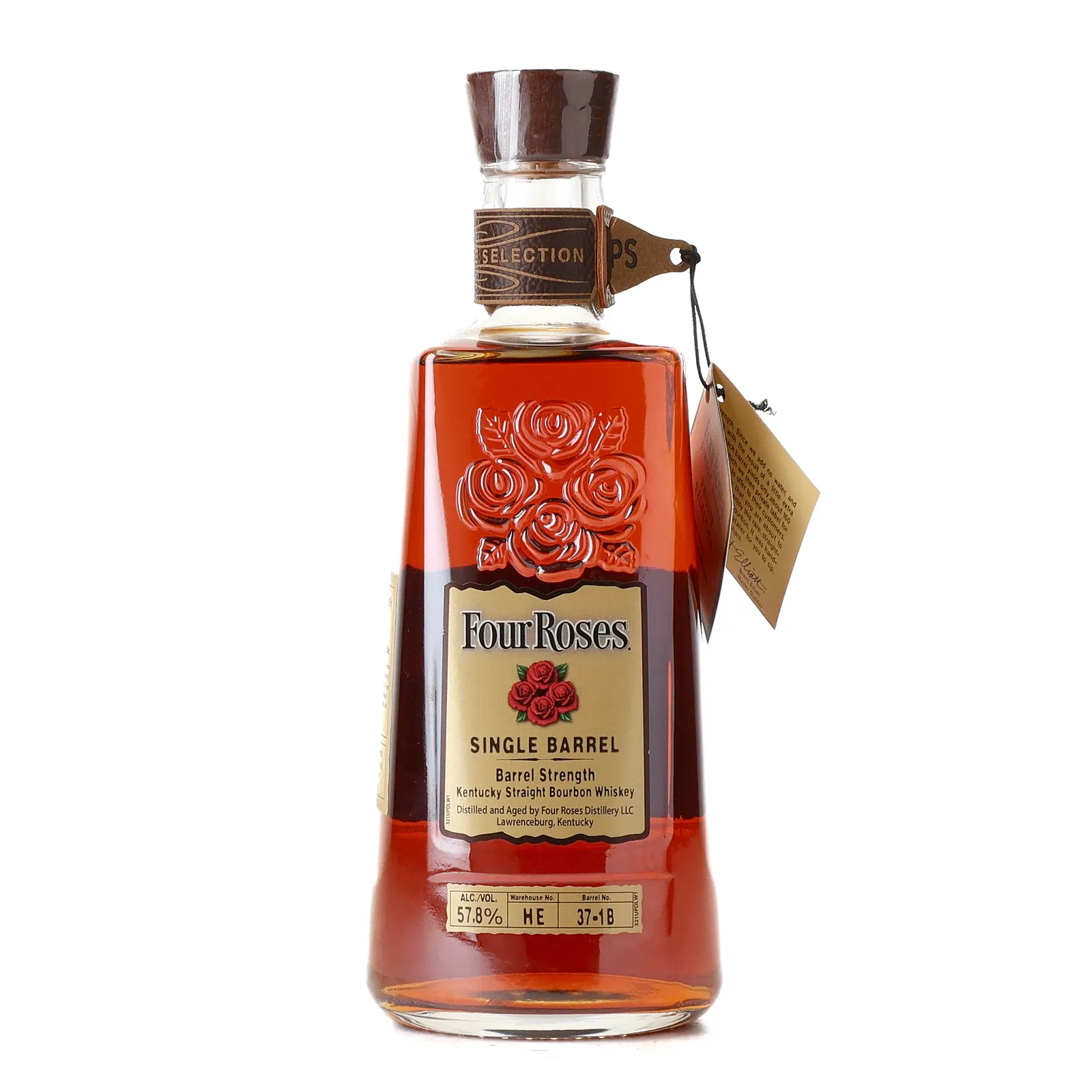 Four Roses Private Selection OBSF Single Barrel 10 Year Old, New Charred Oak Cask, Cask #37-1B, 2025, 57.8% whisky bottle