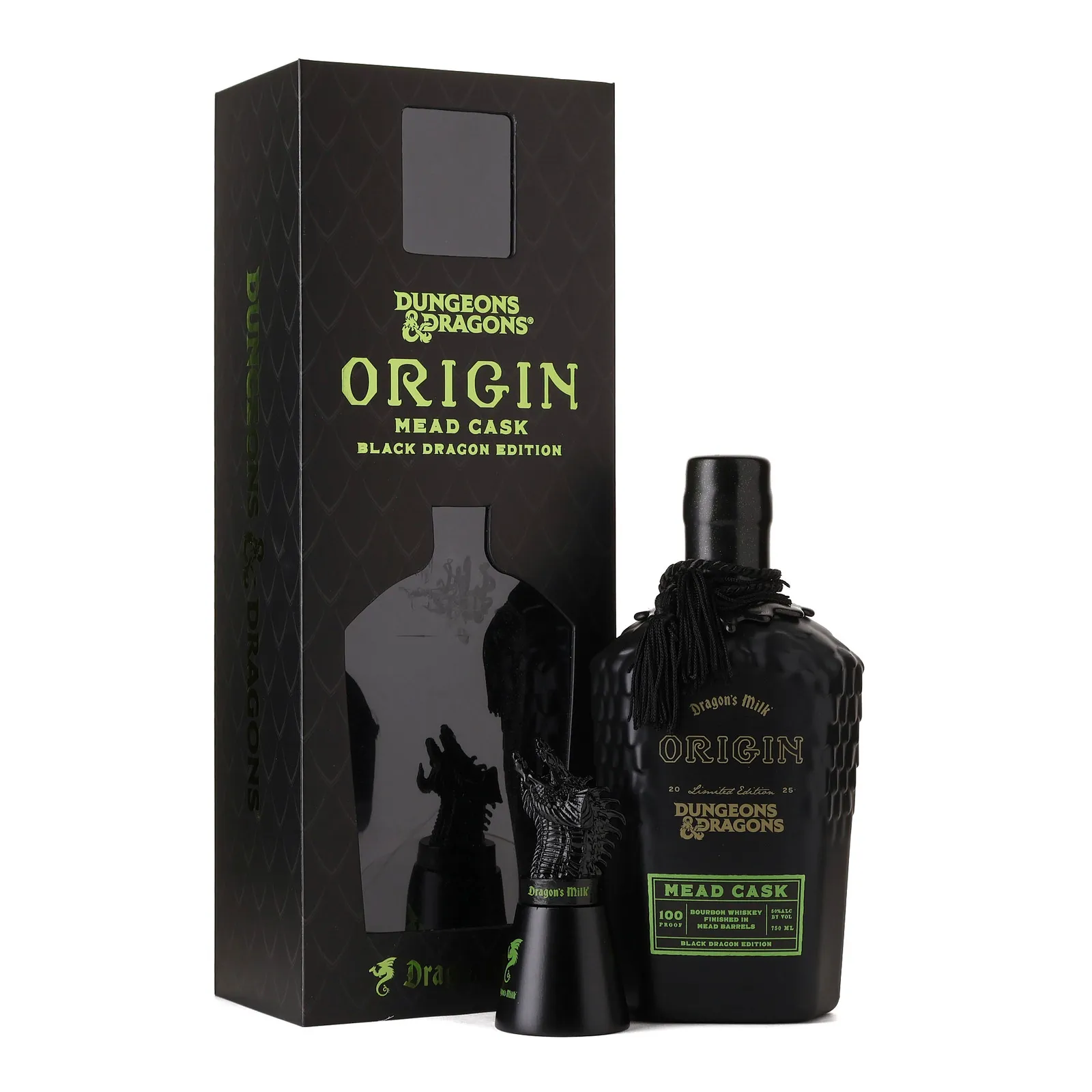 Dragon's Milk Origin: Black Dragon Edition, Mead Cask, 2025, 50% whisky bottle
