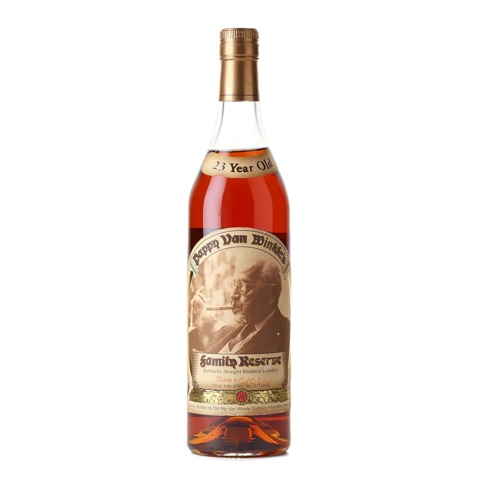 Pappy Van Winkle 23 Year Old Family Reserve, New Charred Oak Cask, 2024, 47.8% whisky bottle