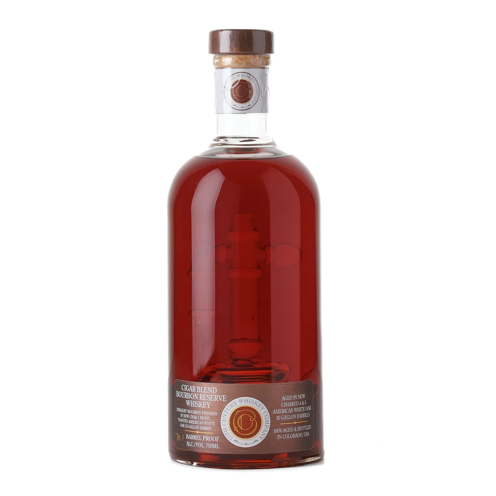 13th Century Cigar Blend Barrel Proof Bourbon 9 Year Old, New American Oak & Toasted American Oak Cask, 2025, 70.1% whisky bottle
