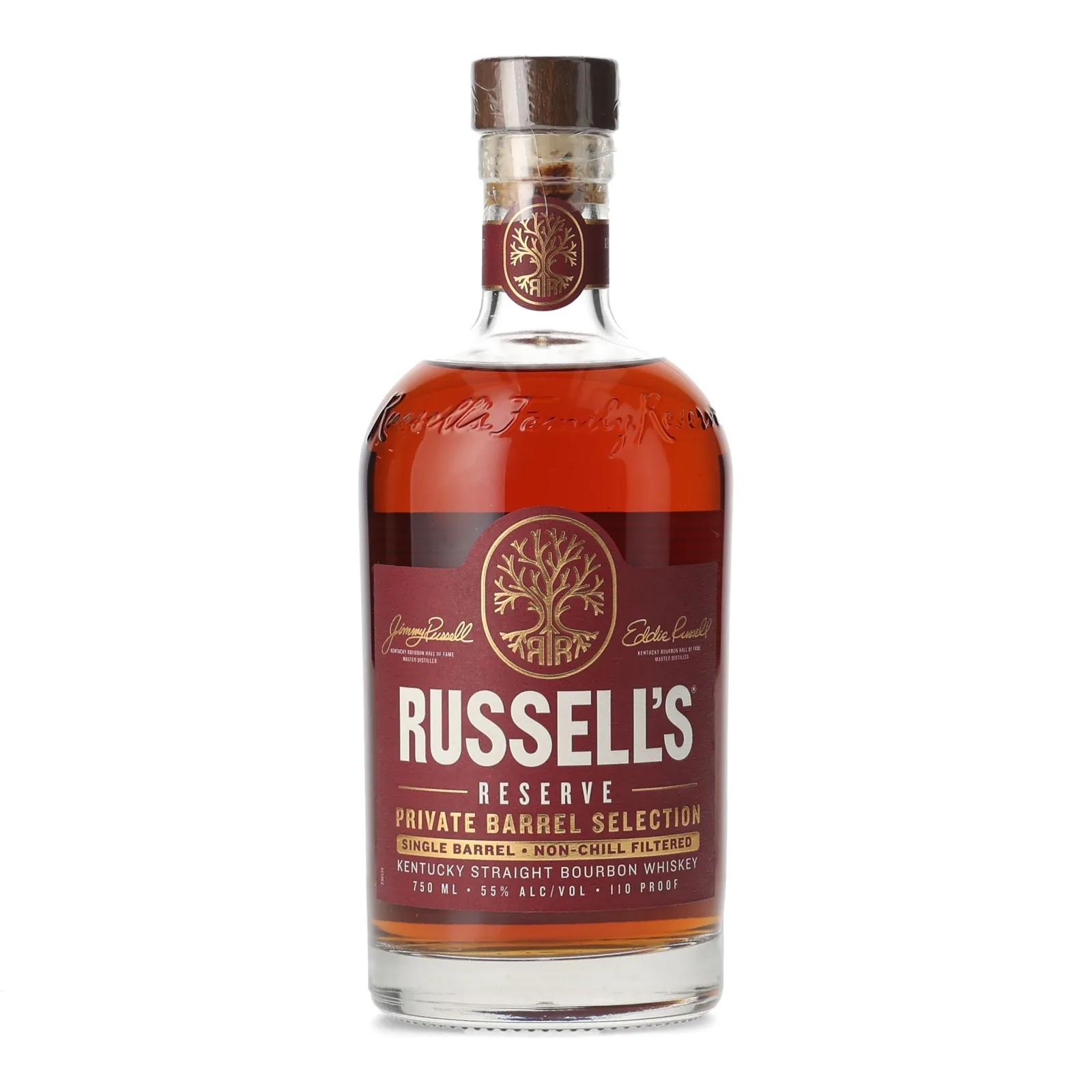 Russell's Reserve Private Barrel Selection Total Wine & More 9 Year Old, Cask #22-0146, 2023, 55% whisky bottle