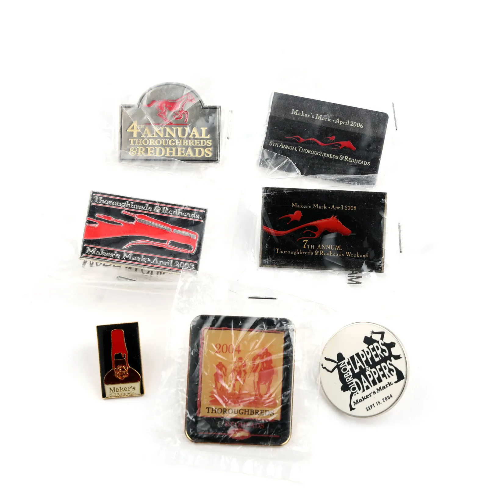 Maker's Mark Pin Set (7 Pins) whisky bottle