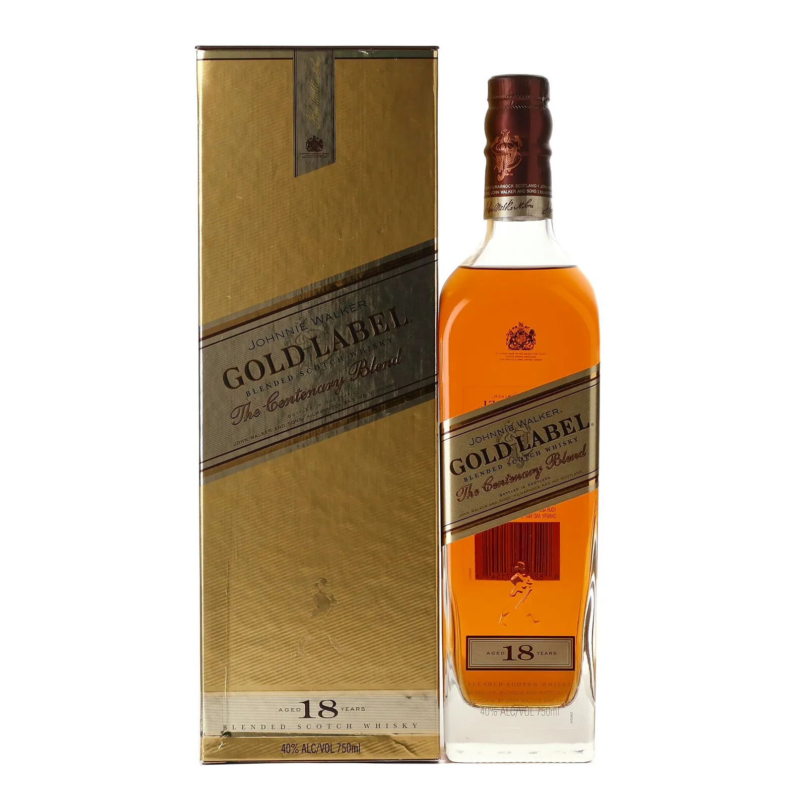 Johnnie Walker Gold Label The Centenary Blend 18 Year Old, Oak Cask, 2000, 40% whisky bottle