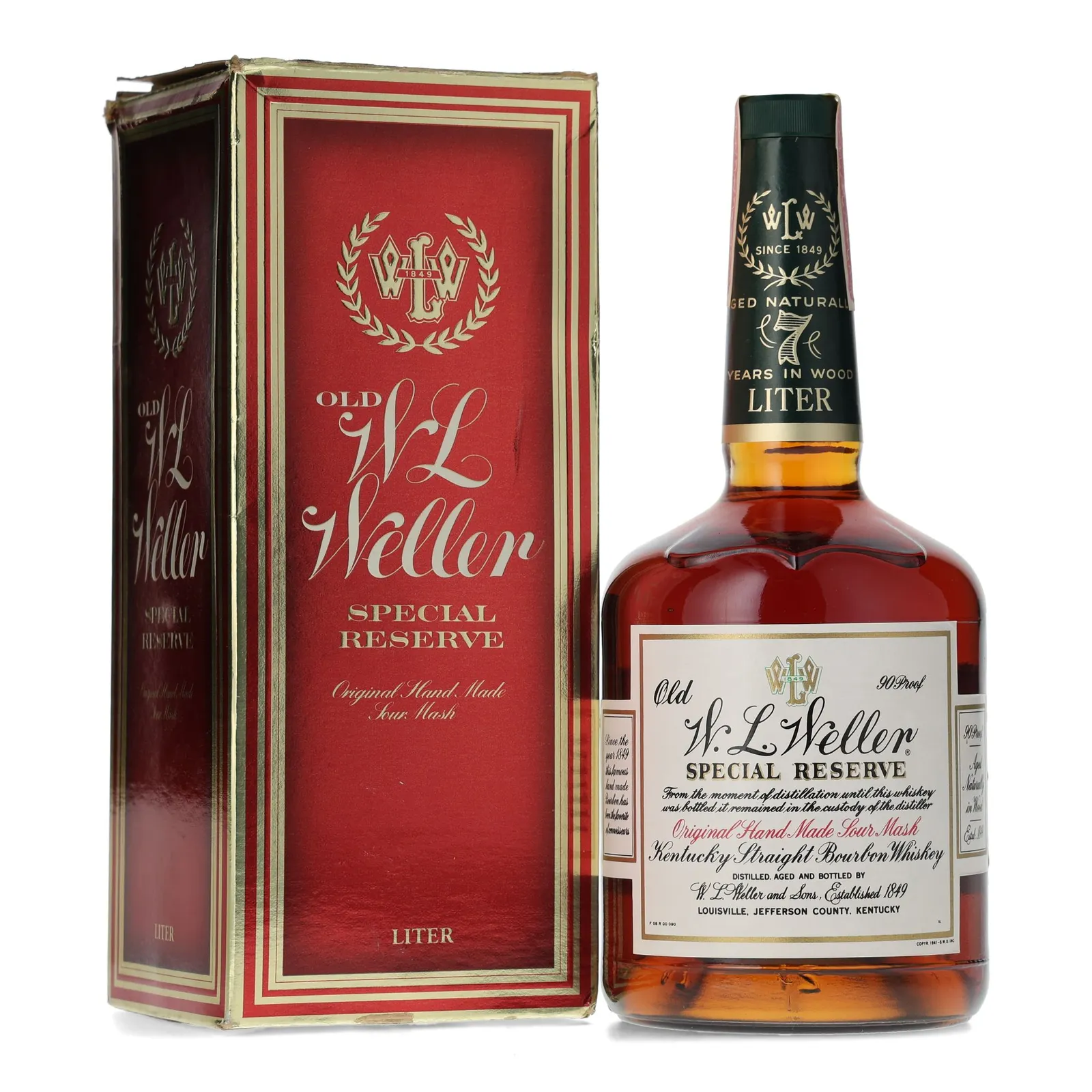 W.L. Weller Special Reserve 7 Year Old, 45%, 1L whisky bottle