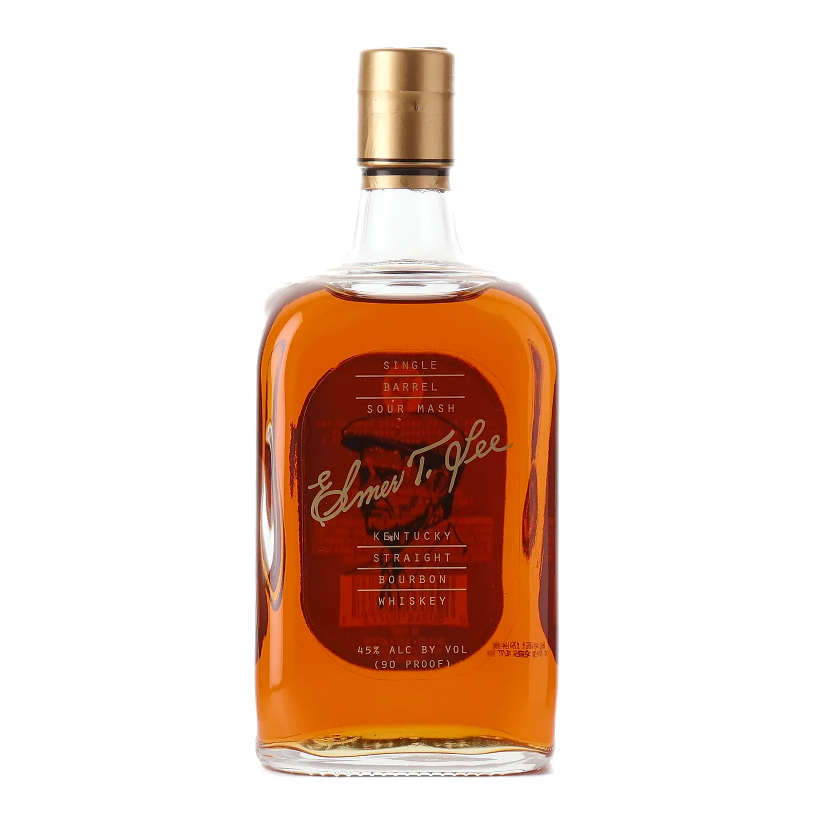 Elmer T. Lee Single Barrel Bourbon, New Charred Oak Cask, Batch B1622508 : 13K, 2024, 45% whisky bottle