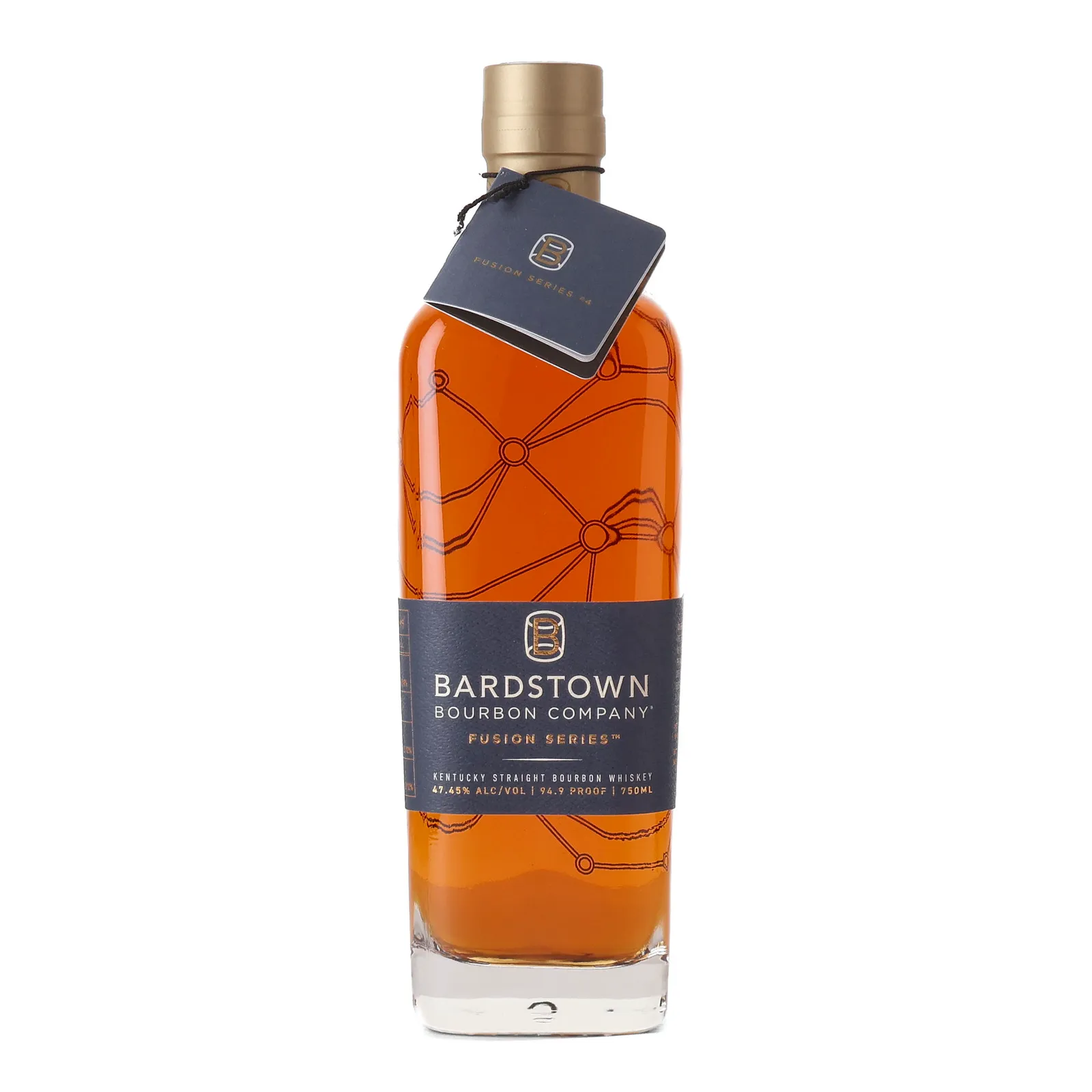 Bardstown Bourbon Company Fusion Series, Bourbon Cask, No. 4, 2020, 47.45% whisky bottle