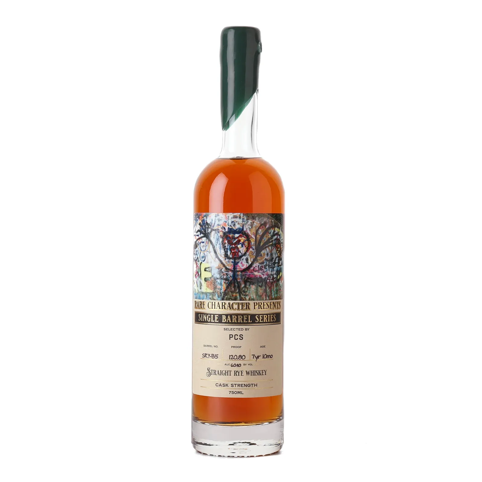Rare Character Single Barrel Series 7 Year Old, Cask #SRY-B5, 2017, Rare Character, 60.4% whisky bottle