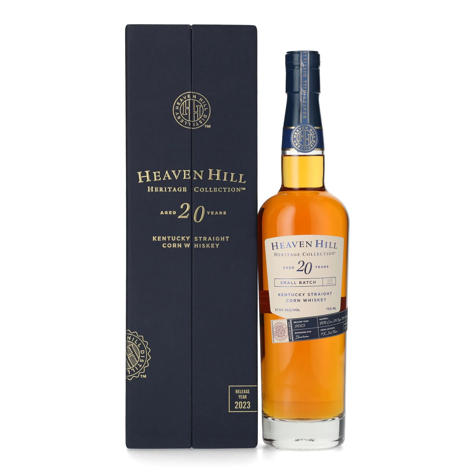 Heaven Hill Heritage Collection 20 Year Old, Bourbon Cask, 2023, 57.5% whisky bottle