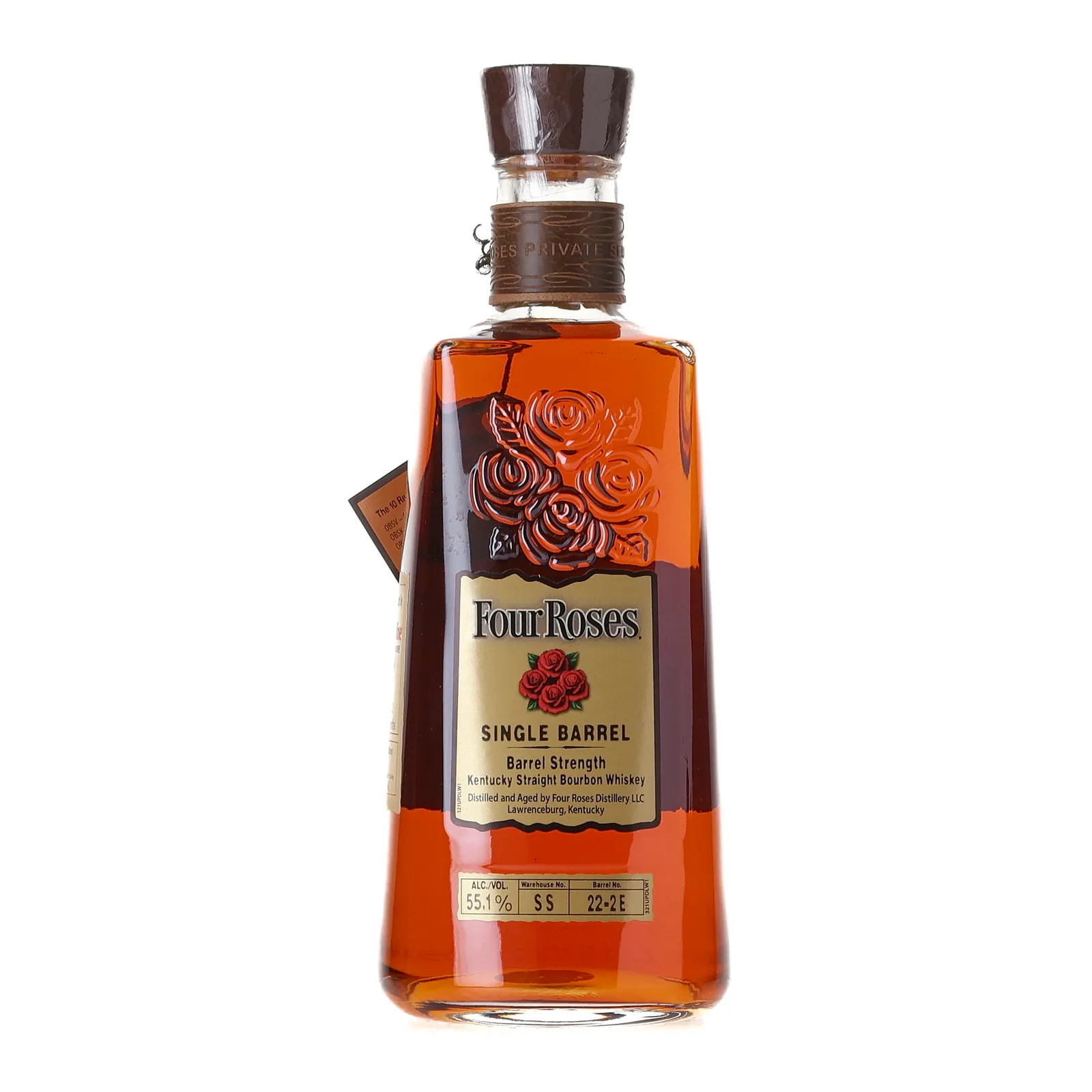 Four Roses Single Barrel Private Selection OBSF Total Wine 10 Year Old, Cask #22-2E, 2023, 55.1% whisky bottle