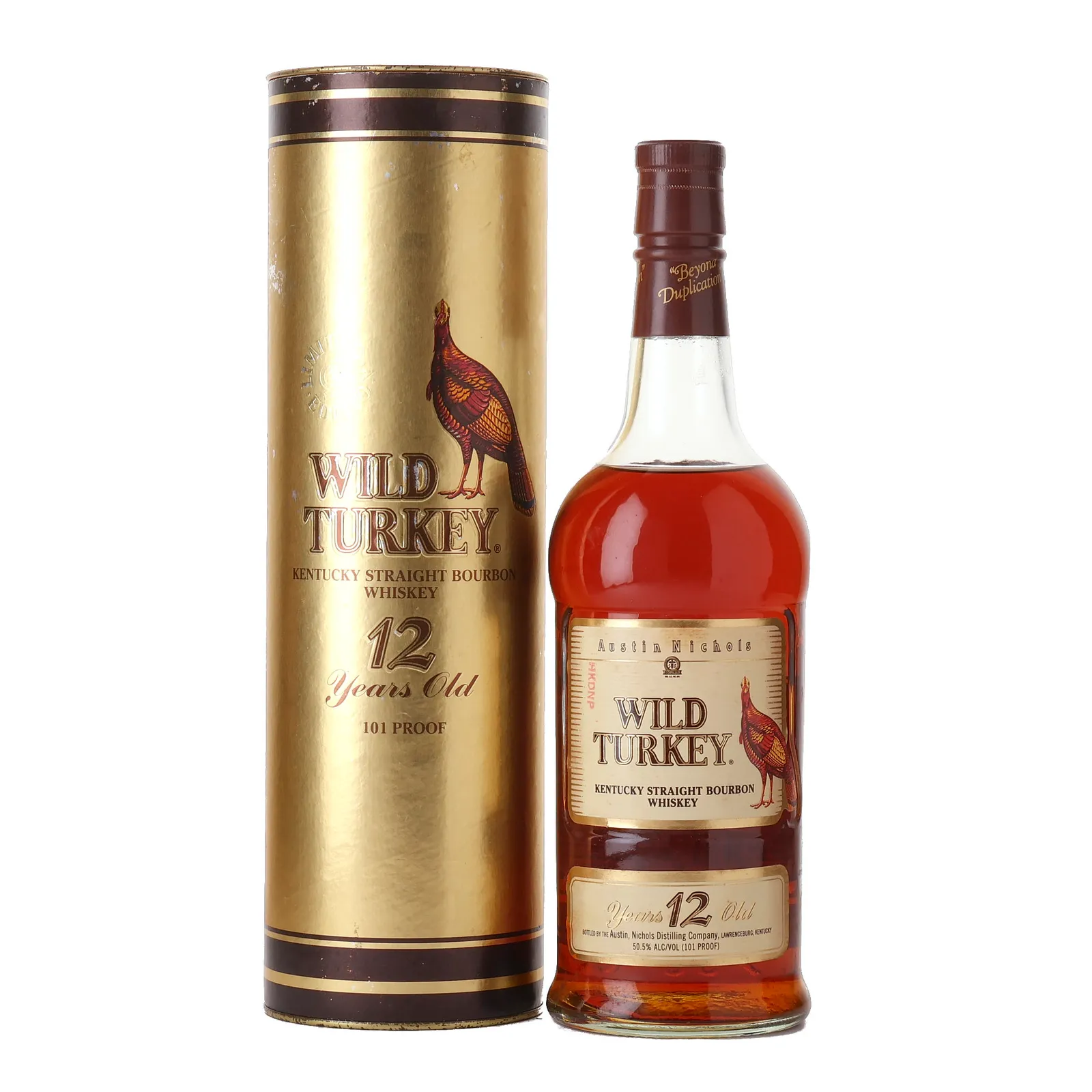 Wild Turkey Split Label 12 Year Old, 1993, 50.5% whisky bottle