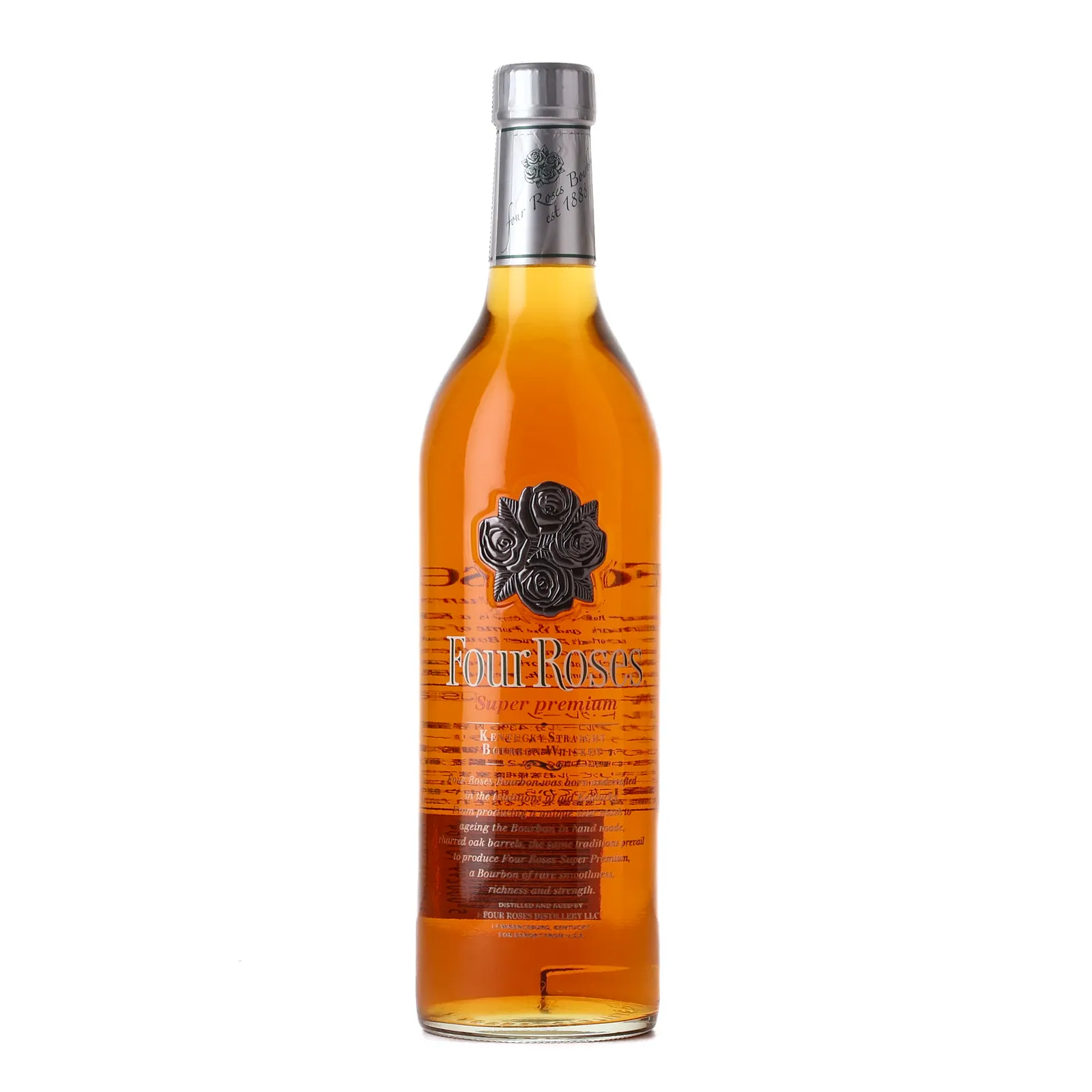 Four Roses Super Premium, Charred Oak Cask, Japanese Export, 43% whisky bottle