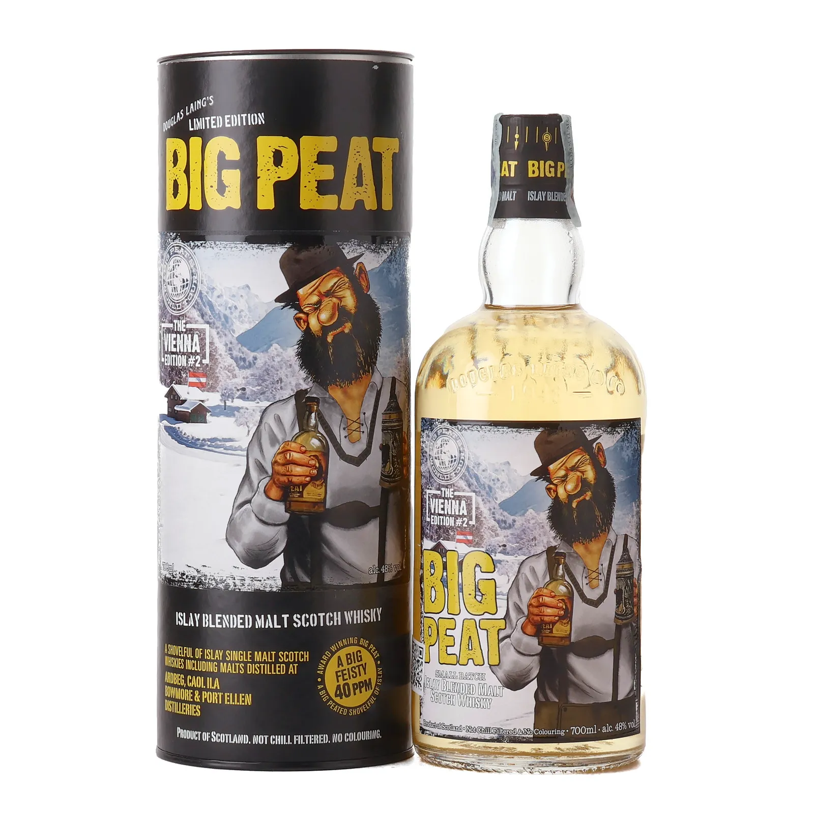 Big Peat The Vienna Edition #2, Douglas Laing, 48% whisky bottle