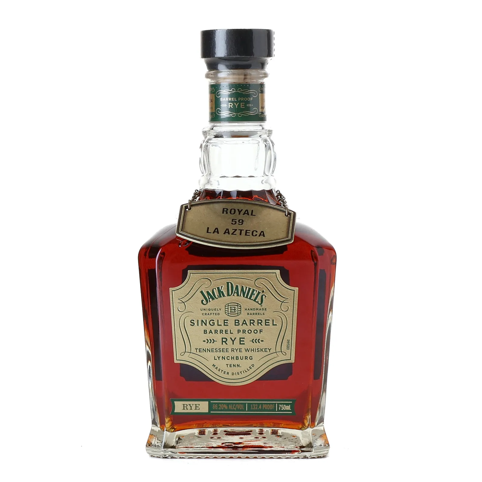 Jack Daniel's Barrel Proof Rye Royal 59 Private Barrel Selection, New Oak Cask, Cask #24-06097, 2024, 66.2% whisky bottle