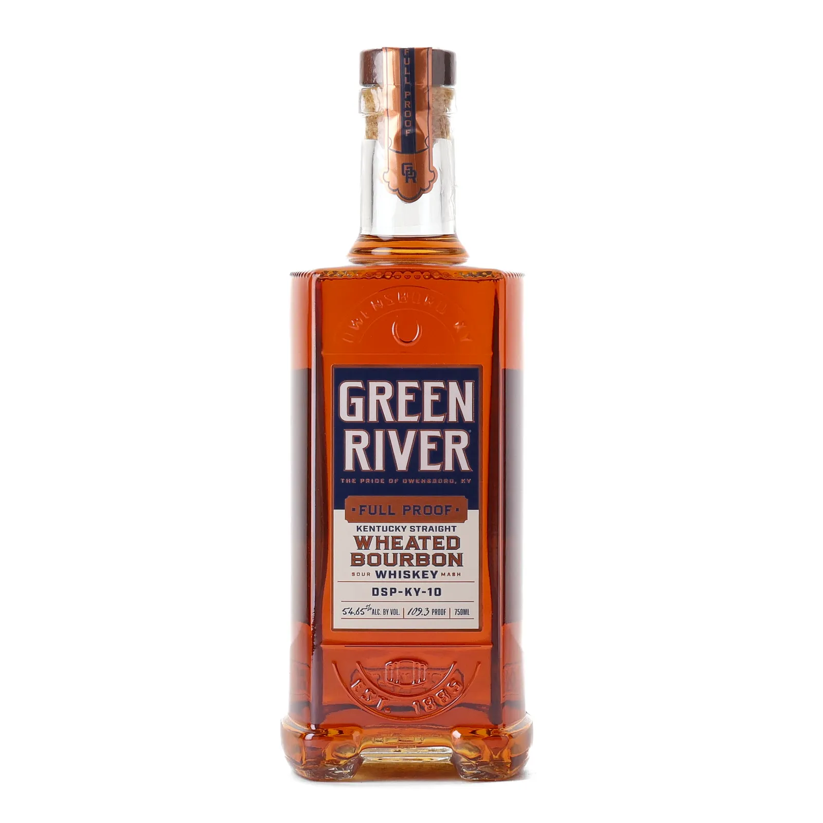 Green River Full Proof Wheated Bourbon, 2026, 54.65% whisky bottle