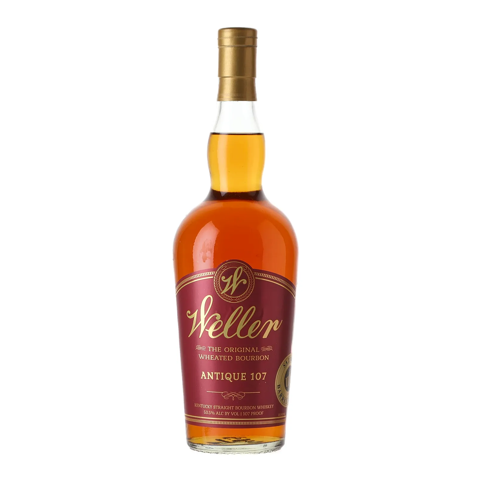 Weller Antique 107 'UFS' Private Barrel Selection, Bourbon Cask, 2024, 53.5% whisky bottle