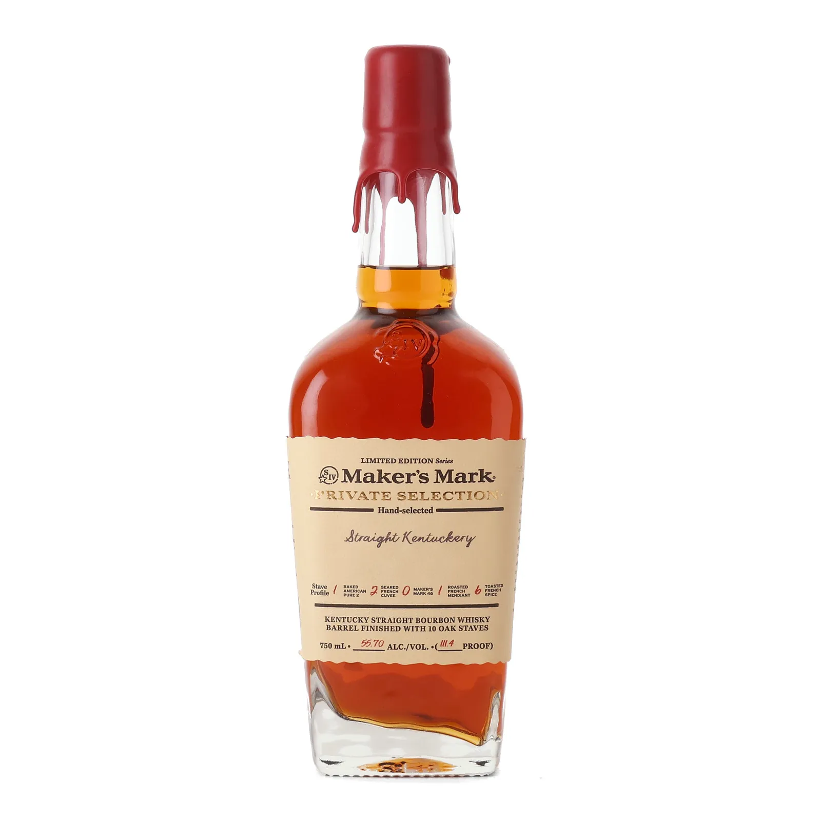 Maker's Mark Private Selection Straight Kentuckery, 2024, 55.7% whisky bottle