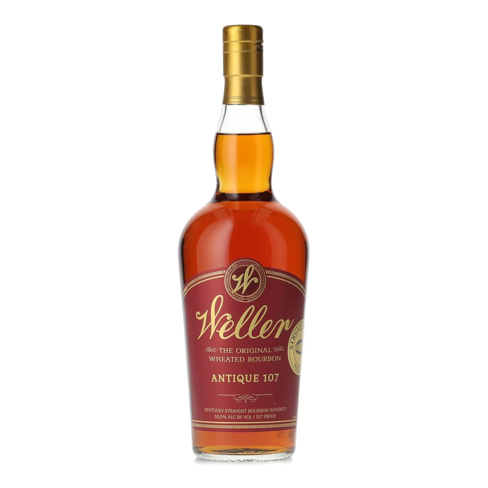 W.L. Weller Antique 107 'RumFish Grill' Single Barrel Select, 2019, 53.5% whisky bottle