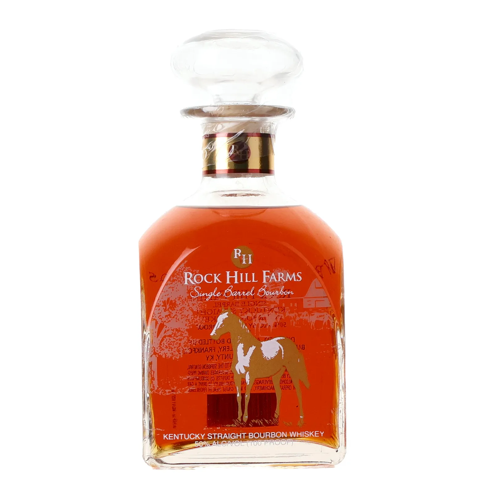 Rock Hill Farms Single Barrel Bourbon (2021) 8 Year Old, New Charred American Oak Cask, 2026, 50% whisky bottle