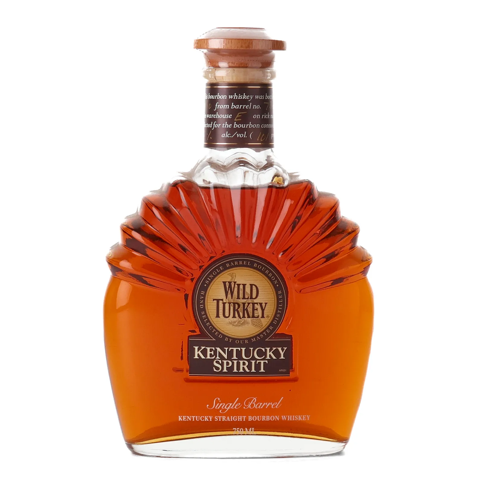 Wild Turkey Kentucky Spirit Single Barrel, New Charred American Oak Cask, 50.5% whisky bottle