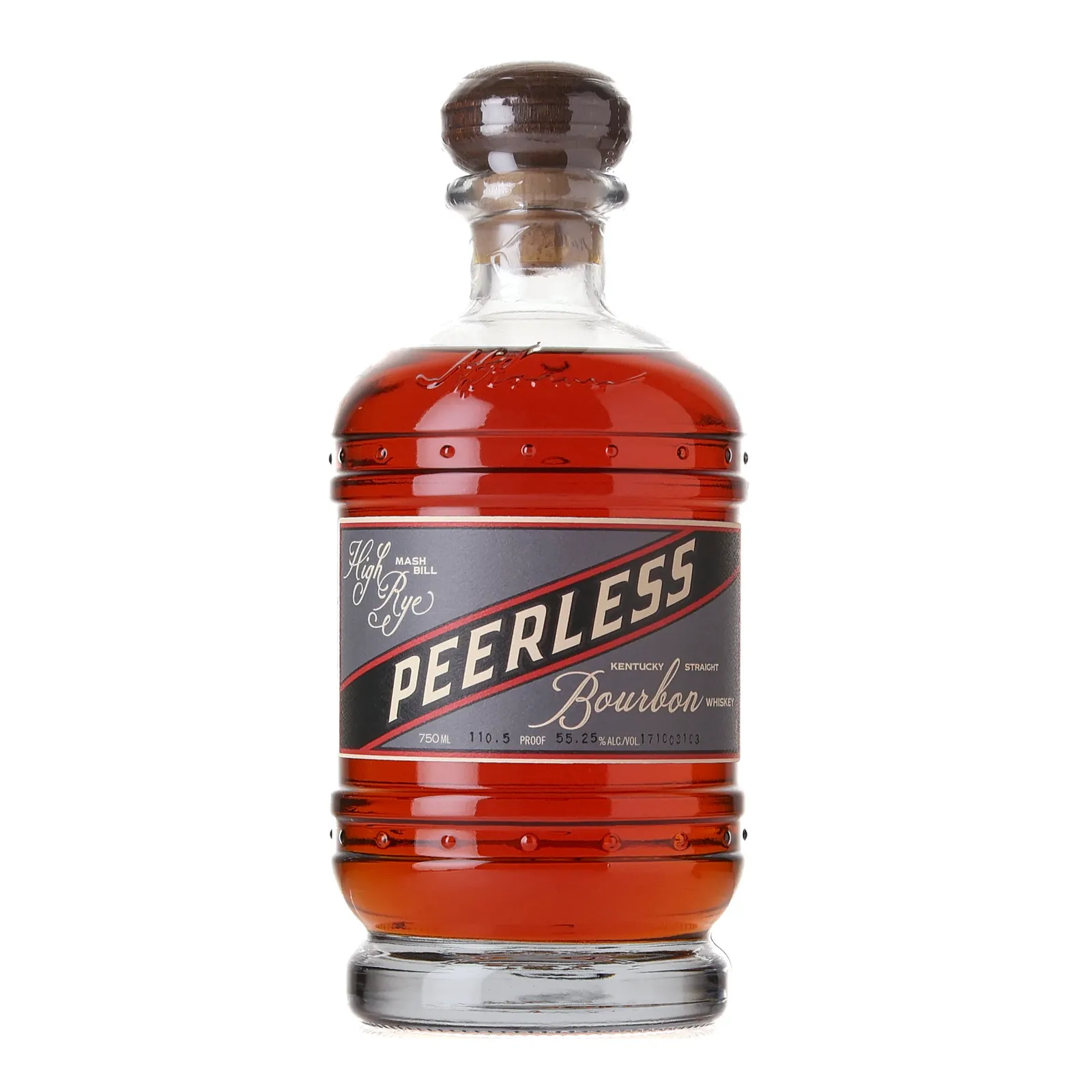 Peerless 'High Rye' Bourbon, Oak Cask, 2023, 55.2% whisky bottle