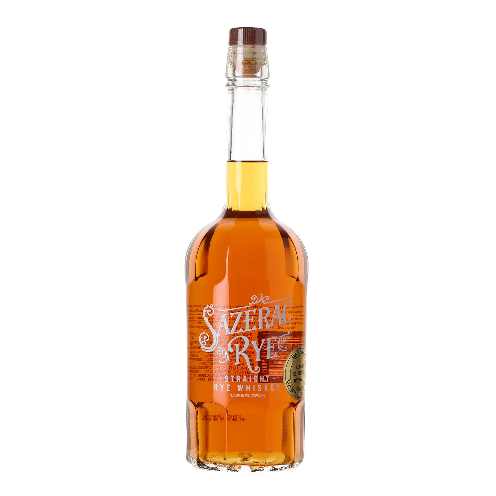 Sazerac Rye 'Staff' Private Barrel Selection, Cask #64, 2025, 45% whisky bottle
