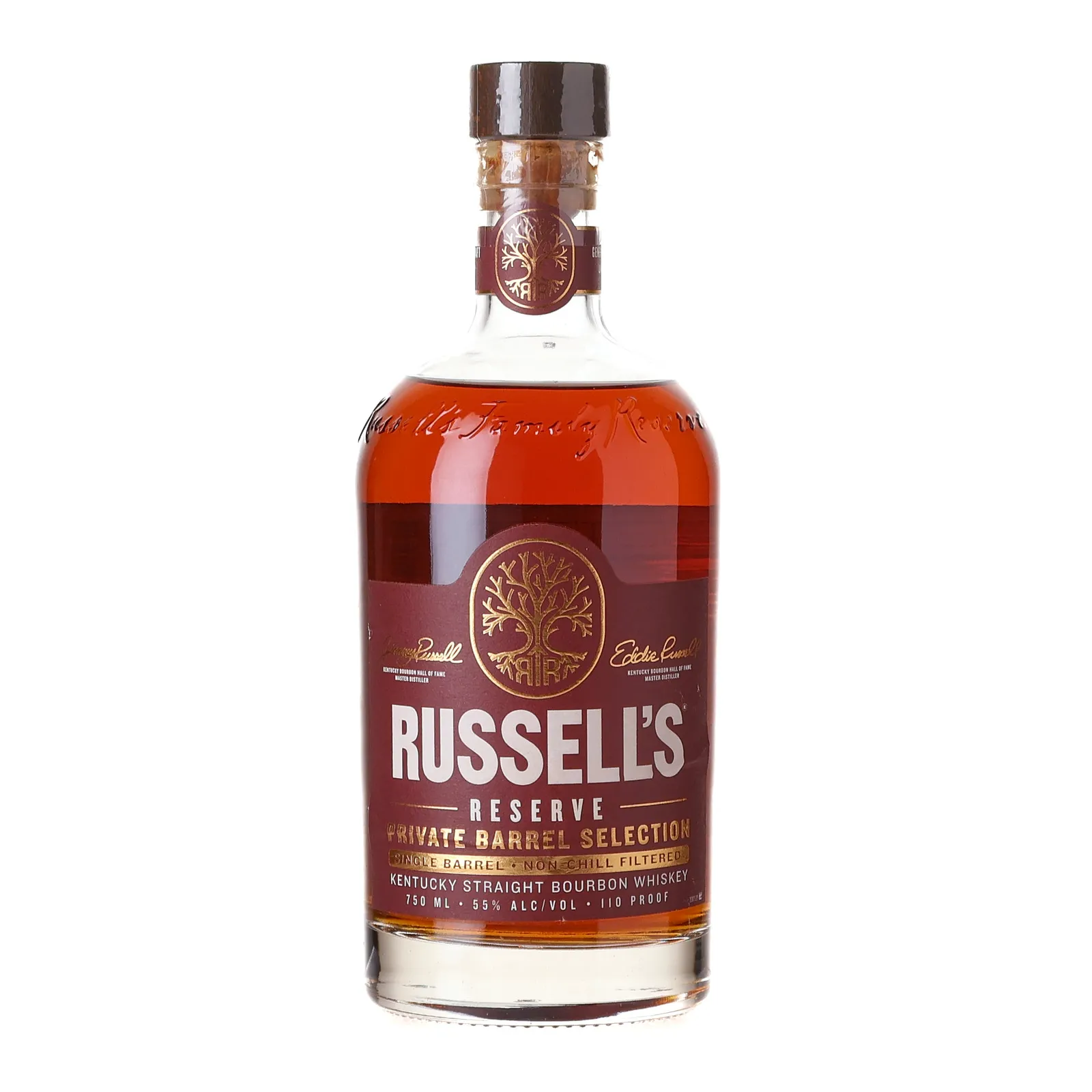 Russell's Reserve Private Barrel Selection 2024 Wild Turkey Employee Select 9 Year Old, Cask #24-0807, 2024, 55% whisky bottle