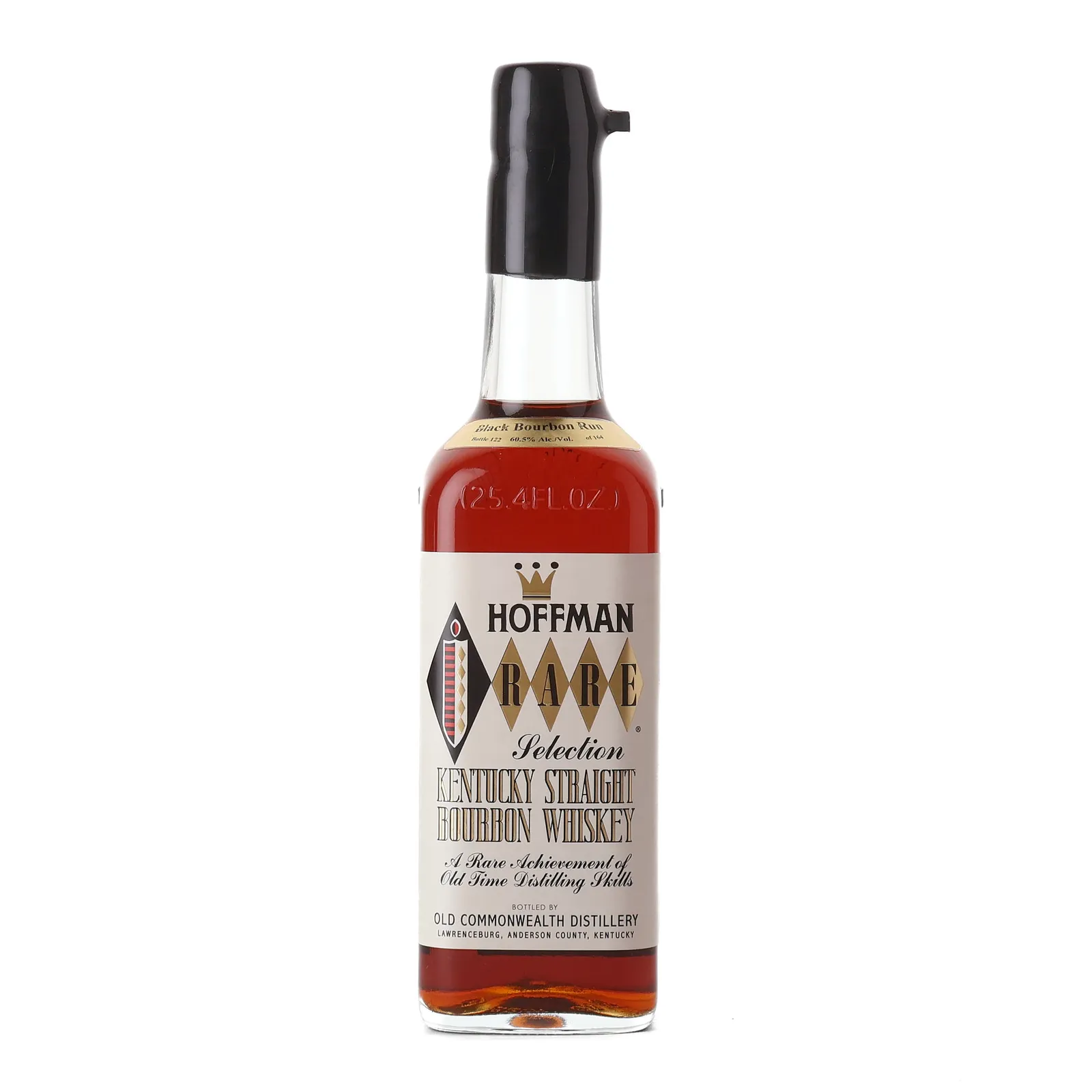Hoffman Rare Selection Bourbon Black Bourbon Run Private Barrel Selection, 60.5% whisky bottle