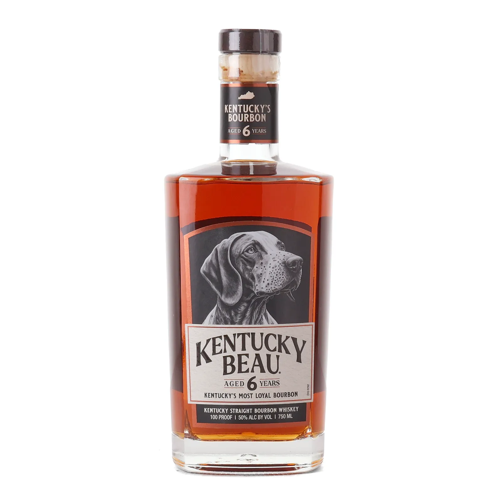 Kentucky Beau 6 Year Old, 50% whisky bottle