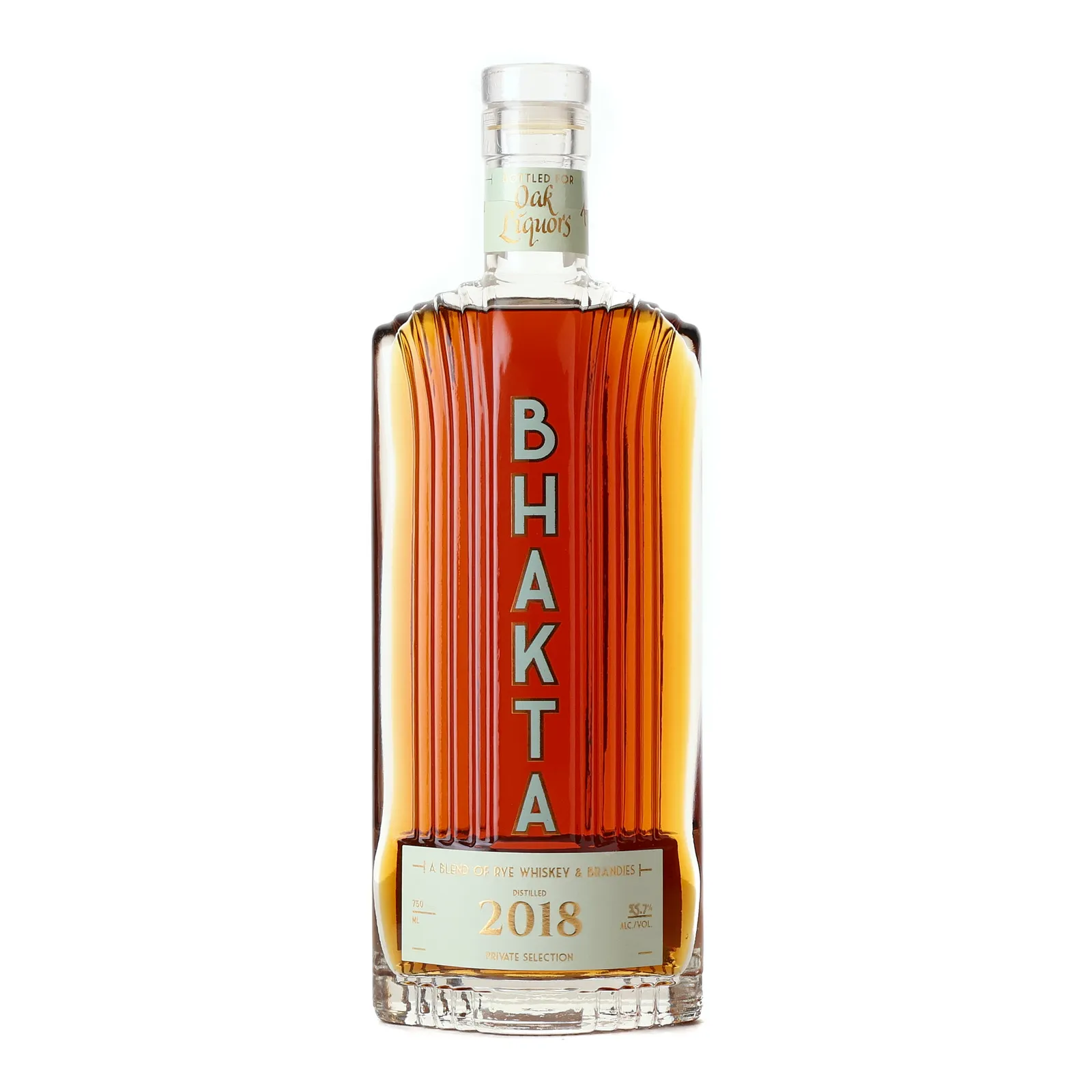 Bhakta Private Barrel Selection, 2018, 55.7% whisky bottle
